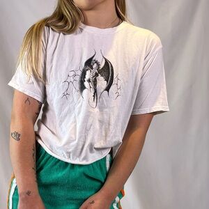 Cropped Dragon Tee